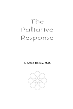 The Palliative Response