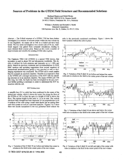 96 - Sources of Problems in the GTEM Field Structure and
