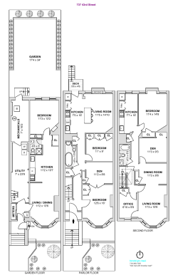 GARDEN 17`4 x 34` ME CH A NICALS 7` x 16`2 CL BEDROOM 11`3