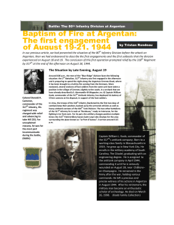 Part 2 - 80th Infantry Division