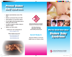 Shaken Baby Syndrome - Trinity Episcopal Cathedral, Little Rock