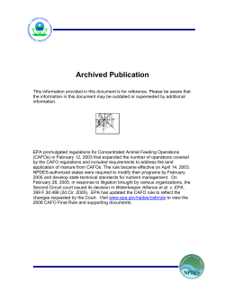 Appendix J: Calibrating Animal Waste Spreaders and Irrigators