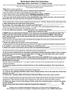 Self Led Scavenger Hunt Answers-2008