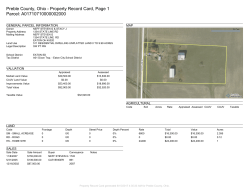 Property Record Cards - Preble County Auditor