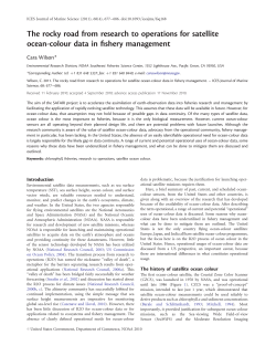 The rocky road from research to operations for satellite ocean