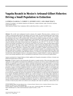 D`agrosa et al. 2000 - University of Arizona | Ecology and