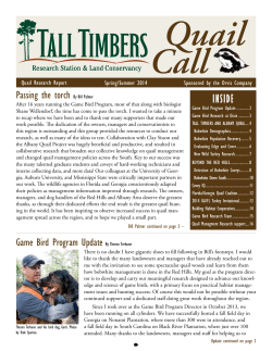 Quail Call - Tall Timbers Research Station