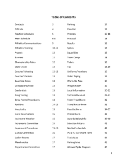 Table of Contents - Home Page Content Goes Here