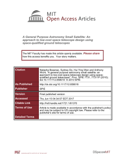 A General Purpose Astronomy Small Satellite: An approach to low