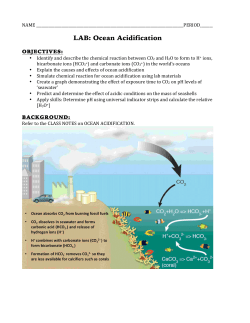 LAB- Ocean Acidification