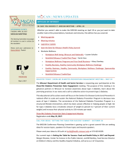 m    can | news updates - University of Missouri Extension