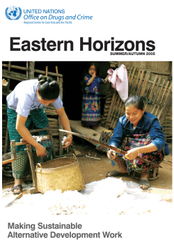 Moments of Light - United Nations Office on Drugs and Crime