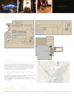 Floor Plan - Park Hyatt Istanbul