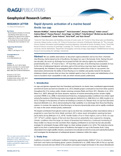 Rapid dynamic activation of a marine
