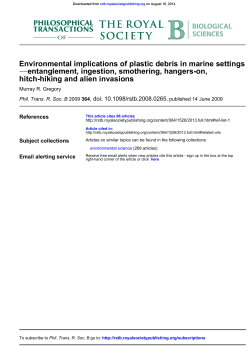 hitch-hiking and alien invasions entanglement, ingestion