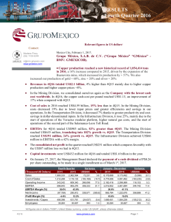 4Q16 Report - Grupo M&eacute;xico