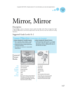 Mirror, Mirror - Picture Perfect Science