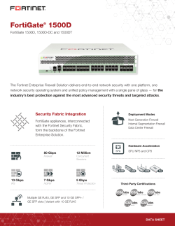 1500 - Fortinet