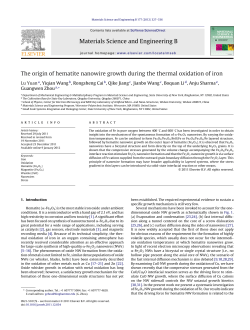 The origin of hematite nanowire growth during the thermal oxidation