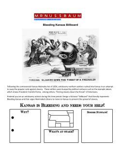 Bleeding Kansas Billboard