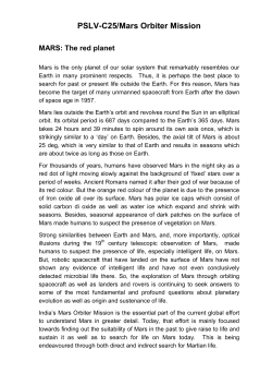 MARS: The red planet