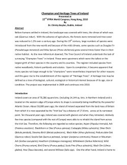 Champion and Heritage Trees of Ireland