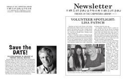 Newsletter - Friends of Carpinteria Library