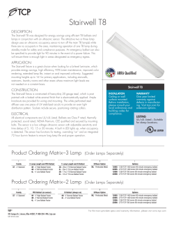Stairwell T8 - TCP Lighting