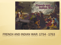 French and Indian War
