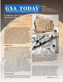 Science Article PDF - Geological Society of America