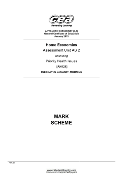 AS 2, Priority Health Issues (MS)