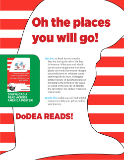 Oh the places you will go!