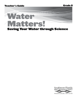 PDF - Southwest Florida Water Management District