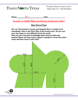 Project-Based Instruction Key