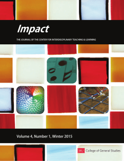 Impact Winter 2015 - Site BU