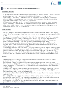 Ipsos MORI future of deliveries survey headline