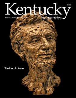 humanities - Kentucky Humanities Council
