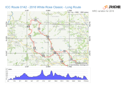 Route - Ilkley Cycling Club