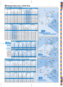 20 20x 20 - Sonoma County Transit