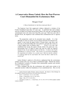 A Conservative House United: How the Post