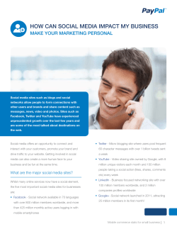 How can social media impact my business