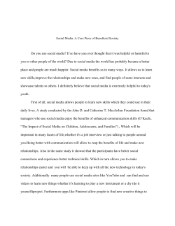 Essay #9 - ARCOLA SCHOOL DISTRICT