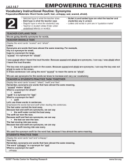 empowering teachers - Milwaukee Public Schools