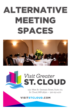 ALTERNATIVE MEETING SPACES
