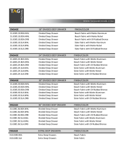 engage 18&rdquo; divided deep drawer finish/color engage 24&rdquo; divided