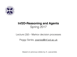 Markov Decision Processes