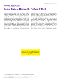 dame Barbara Hepworth, Prelude II 1948