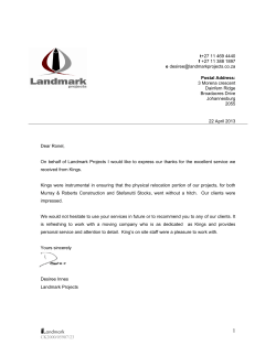 Landmark Projects - Kings Office Relocations