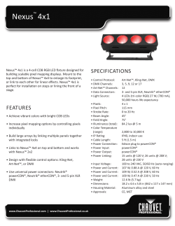 Nexus&trade; 4x1 - CHAUVET Professional
