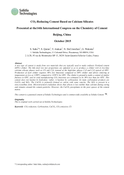 CO - Solidia Technologies